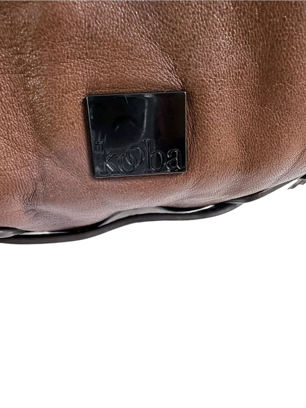 Kooba leather jonnie